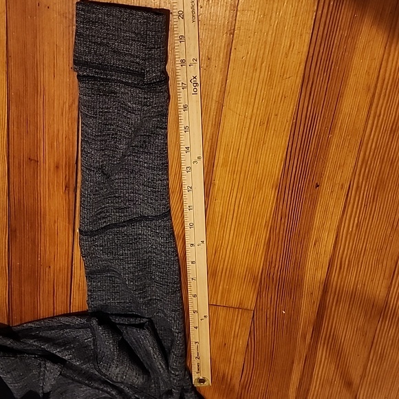 Lululemon Define Jacket Luon Variegated Knit Heathered Herringbone Gray Black 12 - Picture 13 of 14